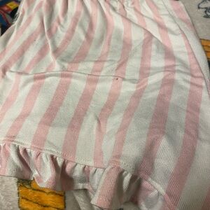 Peanuts Pink and White Striped Garment